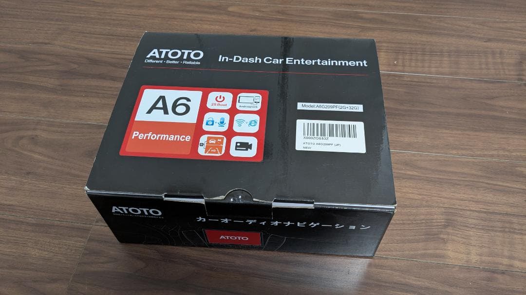 ATOTO A6PF ディスプレーオーディオ