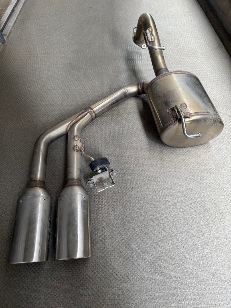 ド*ス様 アクアGANADOR ステンレス デュアルテールマフラー
