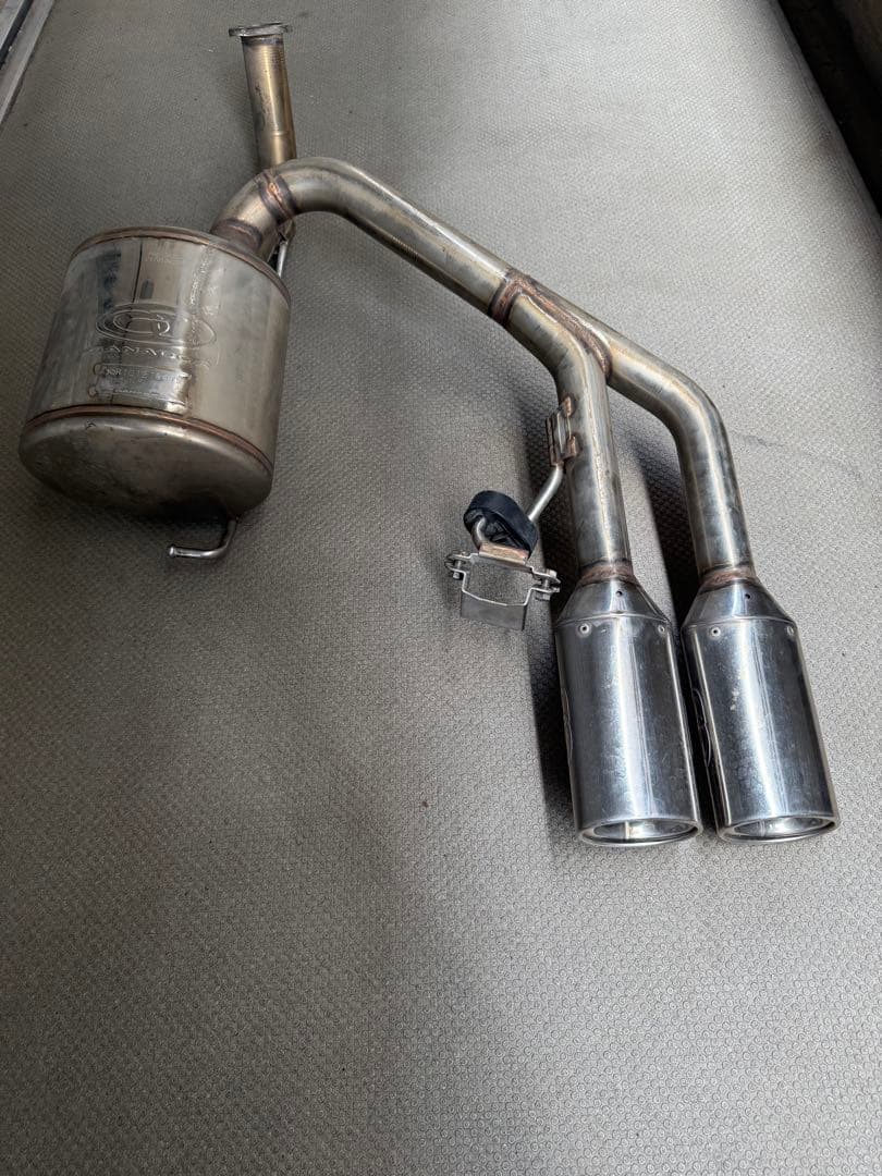 ド*ス様 アクアGANADOR ステンレス デュアルテールマフラー