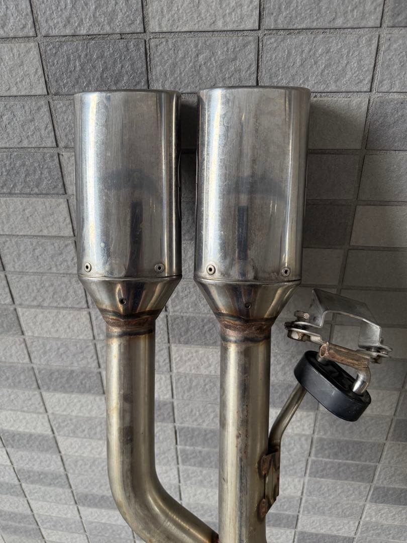 ド*ス様 アクアGANADOR ステンレス デュアルテールマフラー