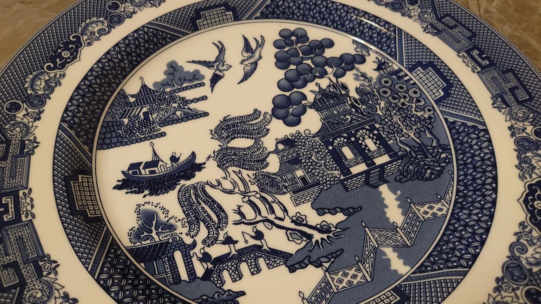 Johnson Brothers ジョンソンブラザーズ ウィロー ディナーセット