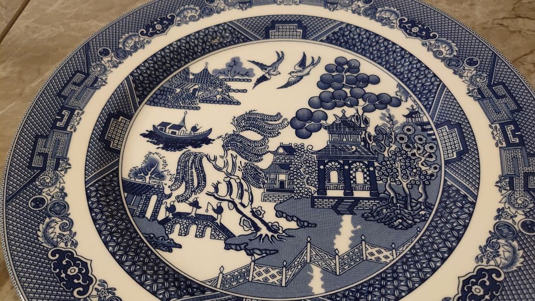 Johnson Brothers ジョンソンブラザーズ ウィロー ディナーセット