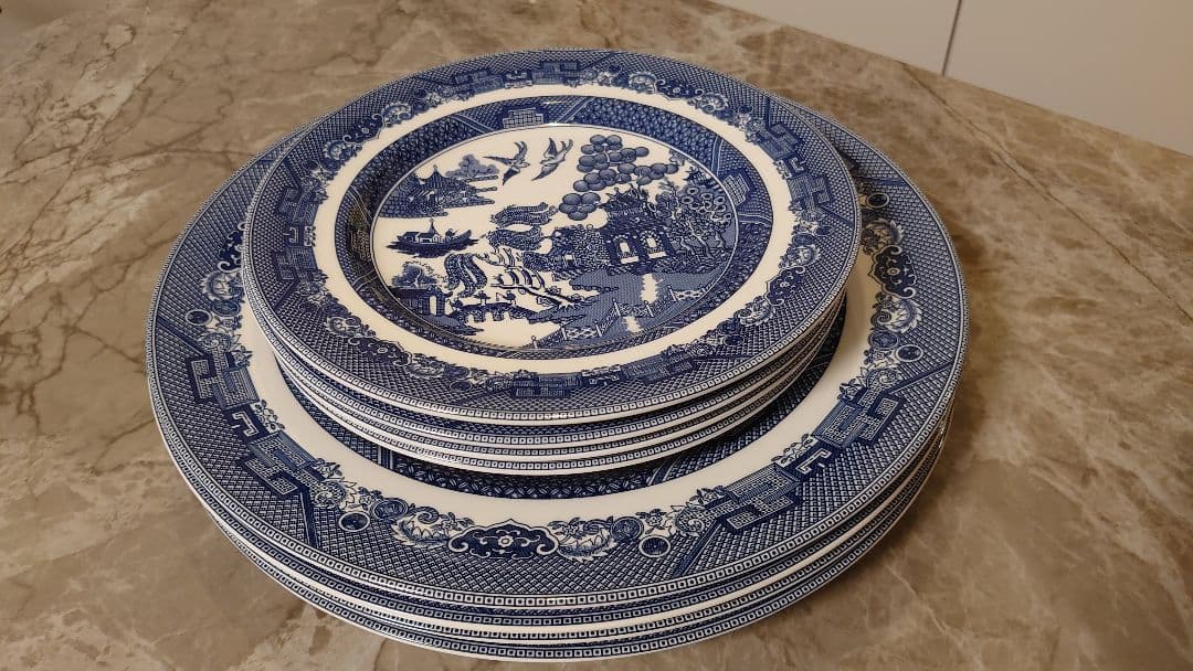 Johnson Brothers ジョンソンブラザーズ ウィロー ディナーセット