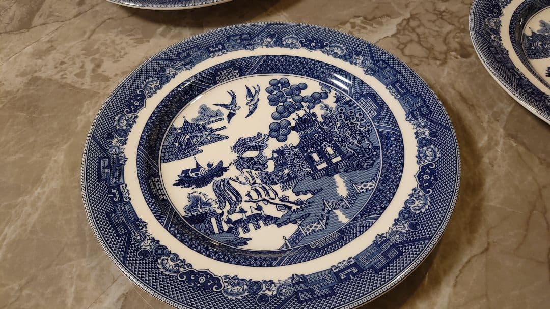 Johnson Brothers ジョンソンブラザーズ ウィロー ディナーセット