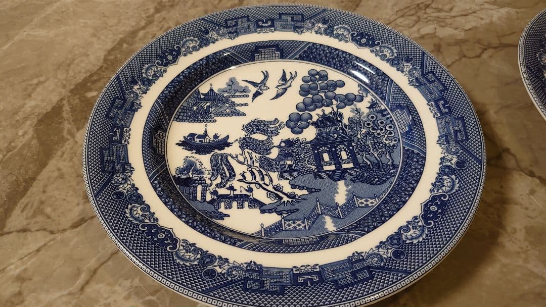 Johnson Brothers ジョンソンブラザーズ ウィロー ディナーセット