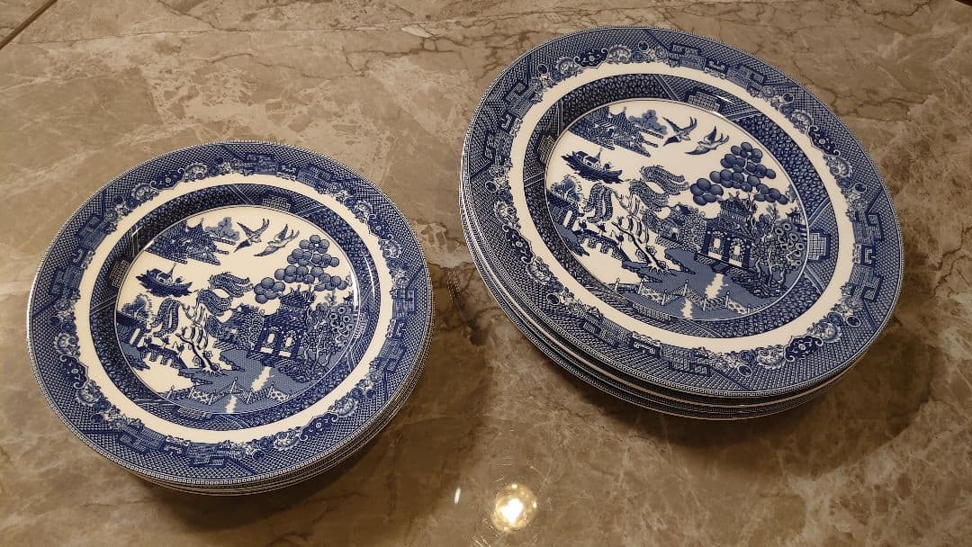 Johnson Brothers ジョンソンブラザーズ ウィロー ディナーセット