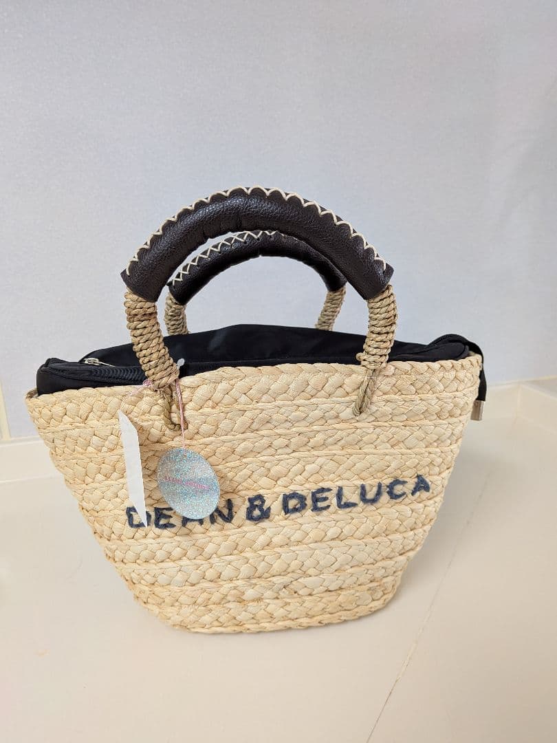 DEAN&DELUCA × BEAMS COUTURE 保冷カゴバッグ小