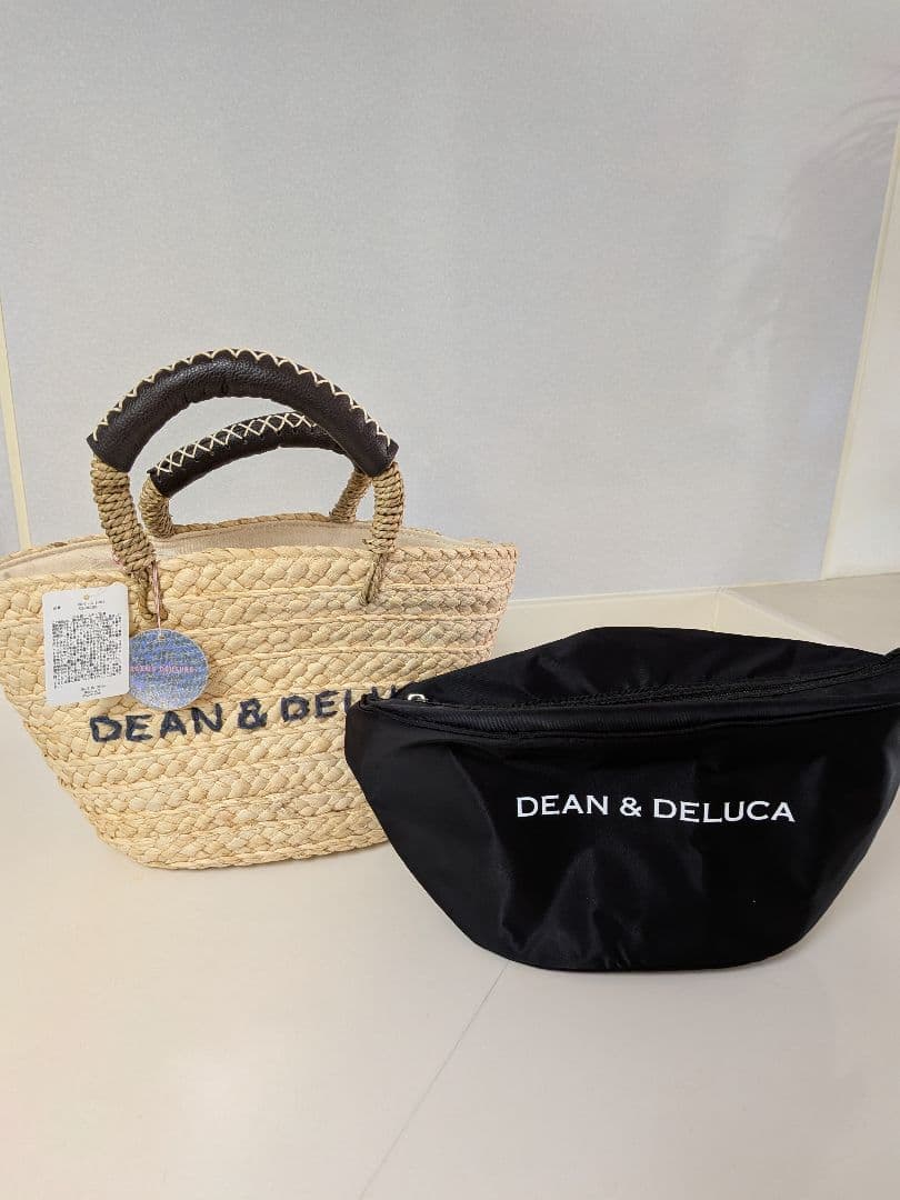DEAN&DELUCA × BEAMS COUTURE 保冷カゴバッグ小