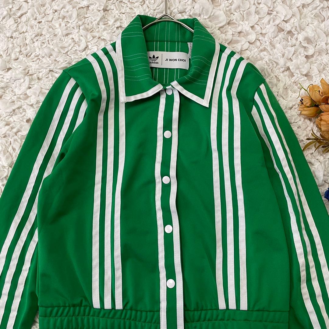 未使用✨ レア✨ adidas JI WON CHOI ジャケット グリーン