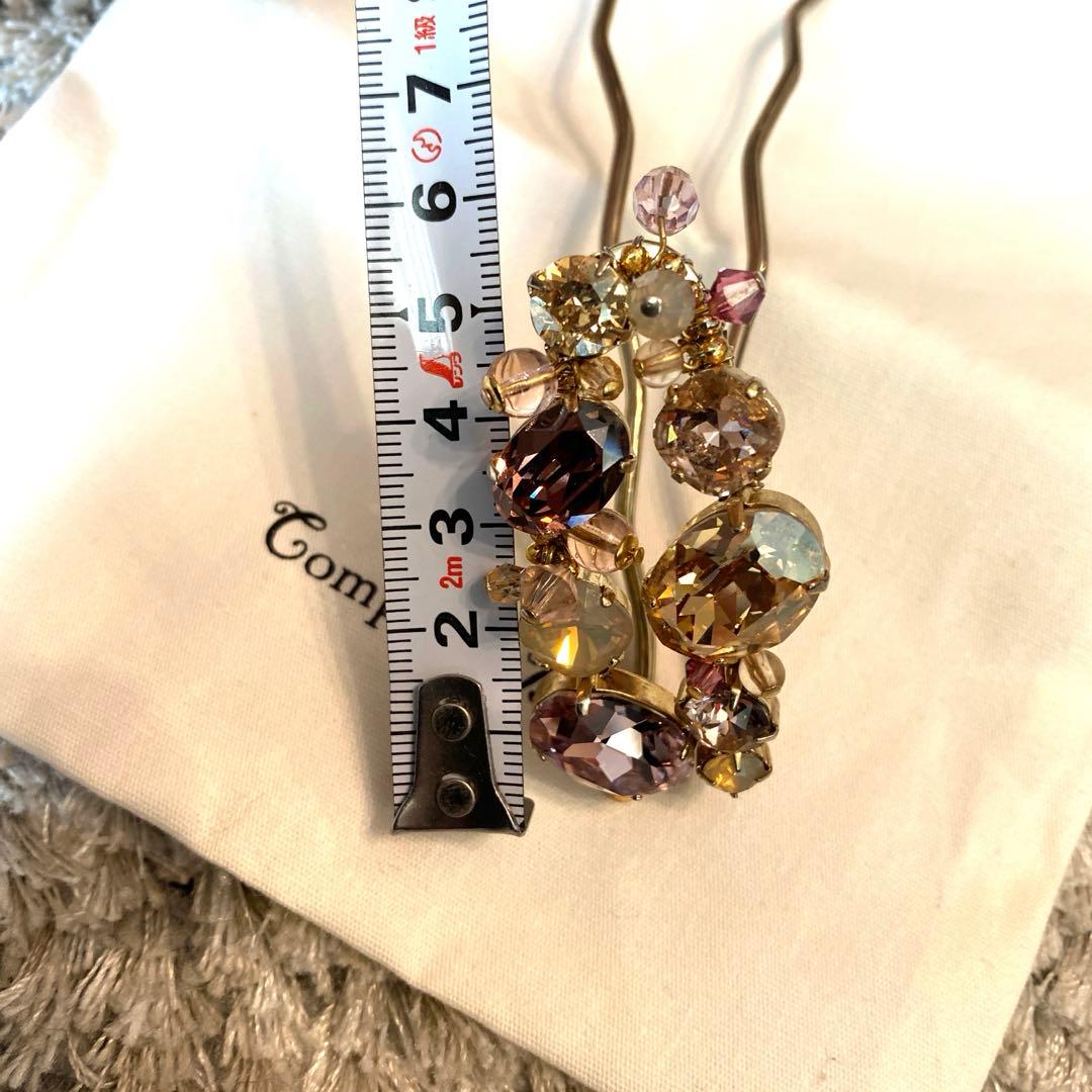 美品　コンプレックスビズ スティック　ピン　クリップ