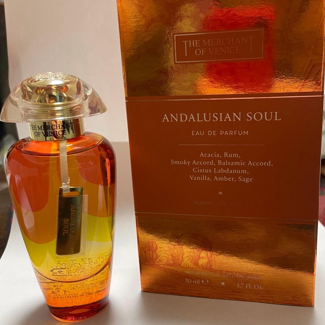 未使用　ザマーチャントオブヴェニス　アンダルシアンソウル50ml+未使用サンプル