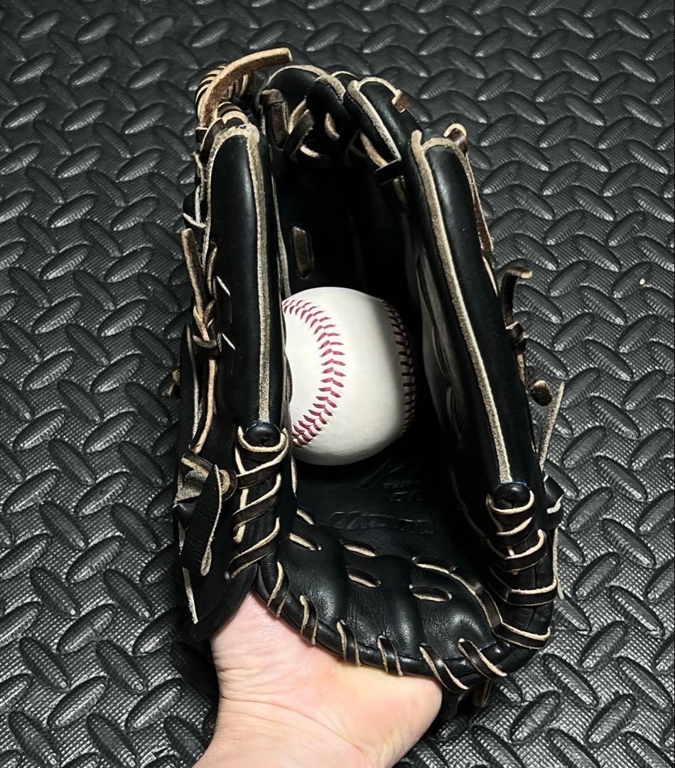 日本製 ミズノプロ オプション オーダー 硬式 内野手用 グローブ HAGA