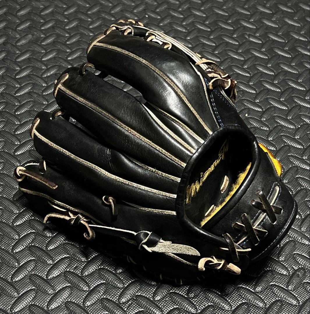 日本製 ミズノプロ オプション オーダー 硬式 内野手用 グローブ HAGA
