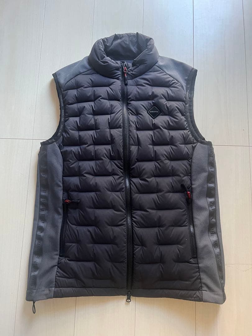 pirorikin様briefing ブリーフィングゴルフダウンベストグレー S