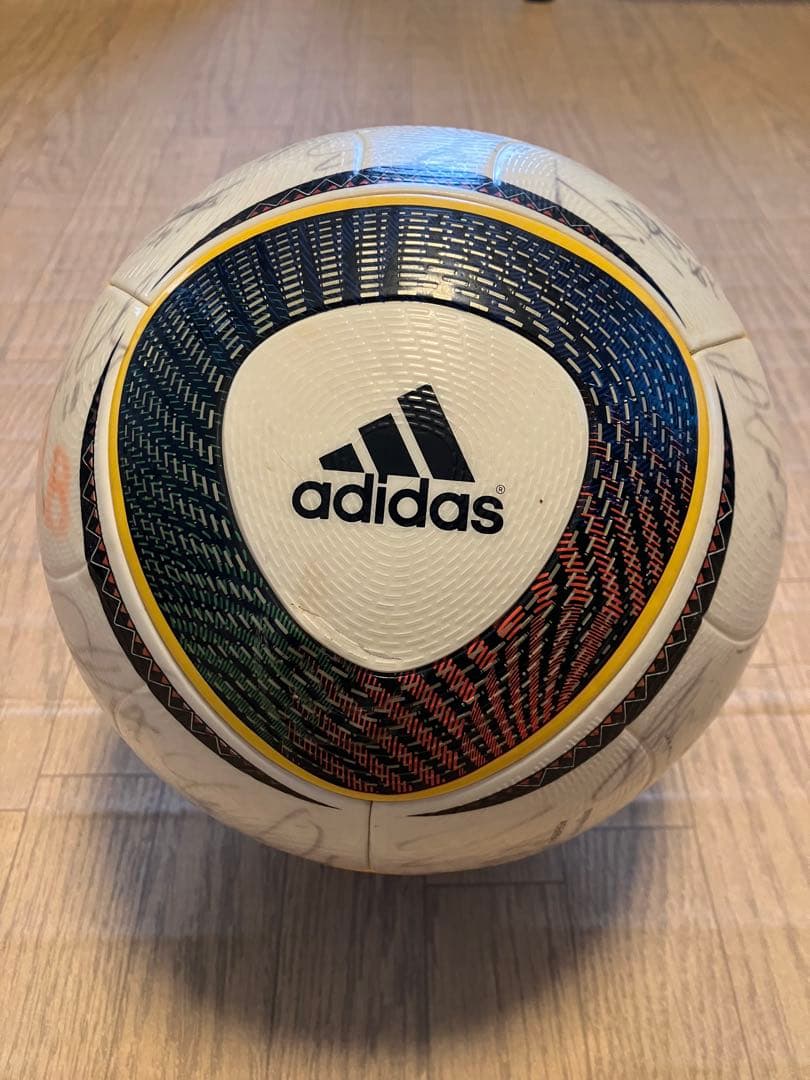 adidas JABULANI サッカーボール サイン入り