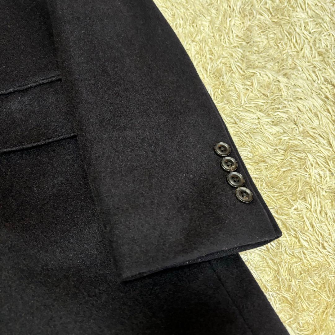 美品✨　richard james カシミヤ100% チェスターコート　ブラック