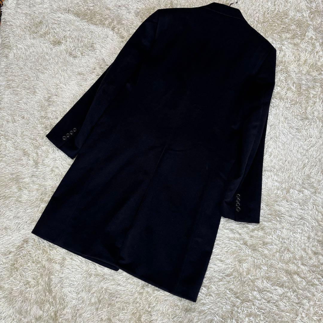 美品✨　richard james カシミヤ100% チェスターコート　ブラック