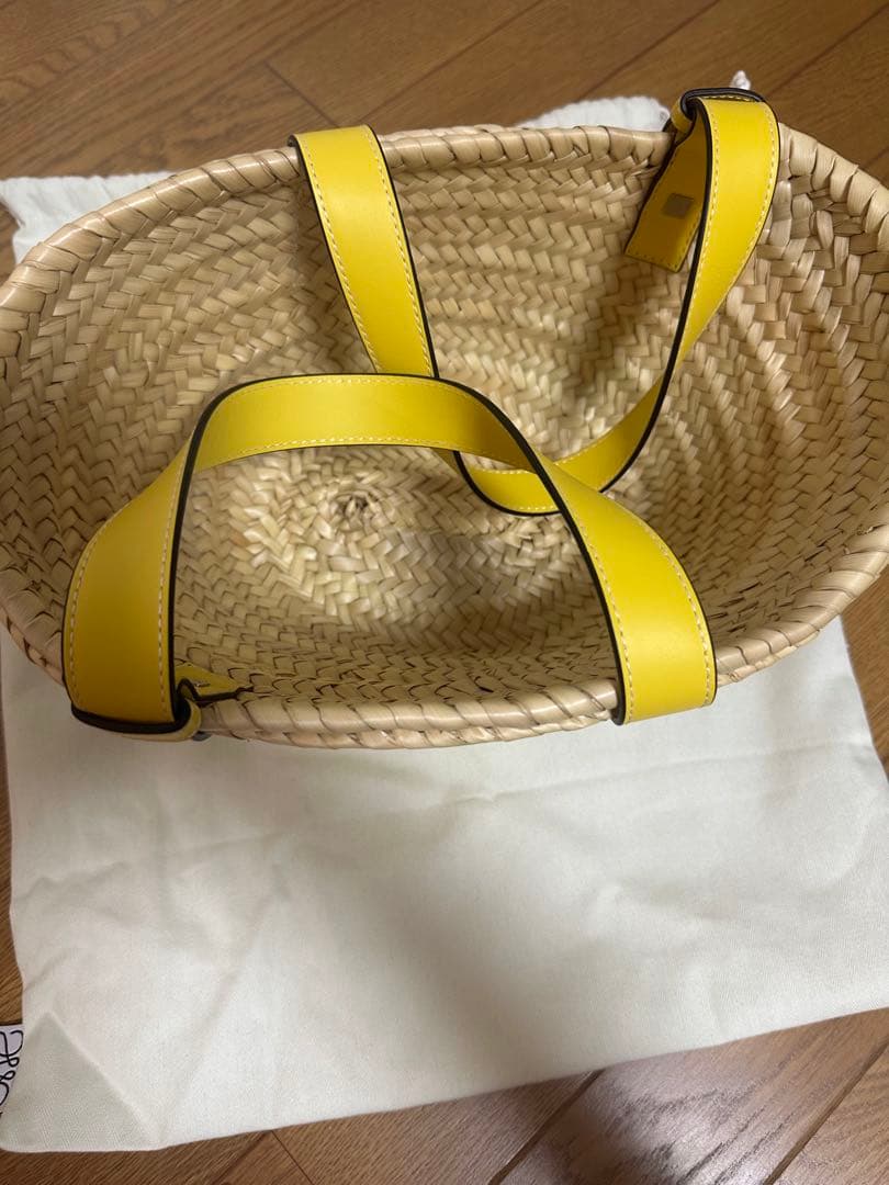 ラブ【LOEWE】ロエベカゴバッグ・スモールサイズ・イエロー