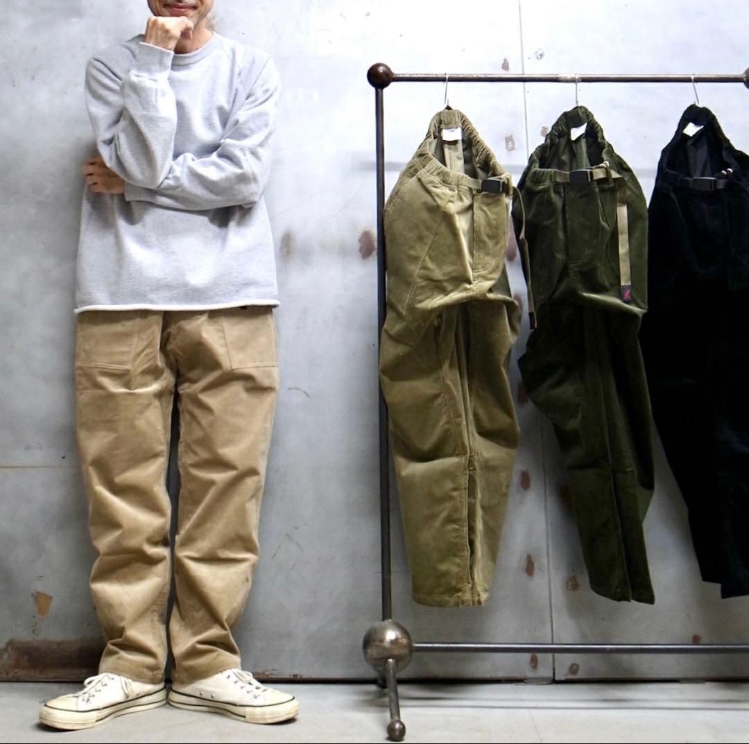 GRAMICCI/グラミチルーズテーパードコーデュロイパンツ G4FU-P040