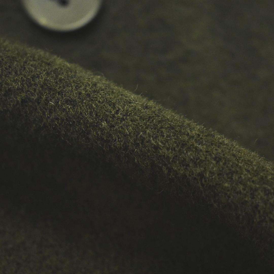 80s 90s クリスチャンディオールムッシュ ウール Pコート カーキ