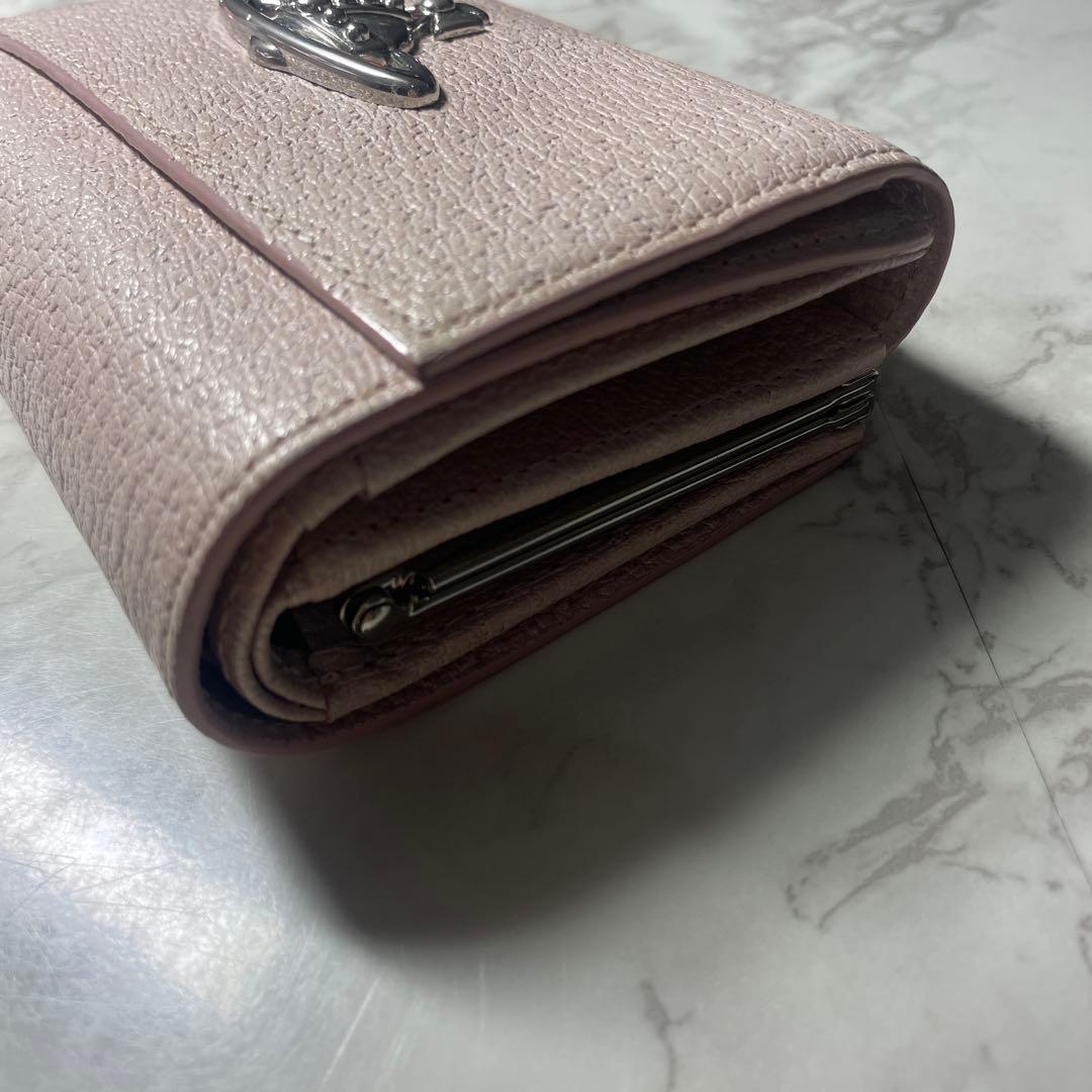 Vivienne Westwood オンライン限定　三つ折り財布 ピンク