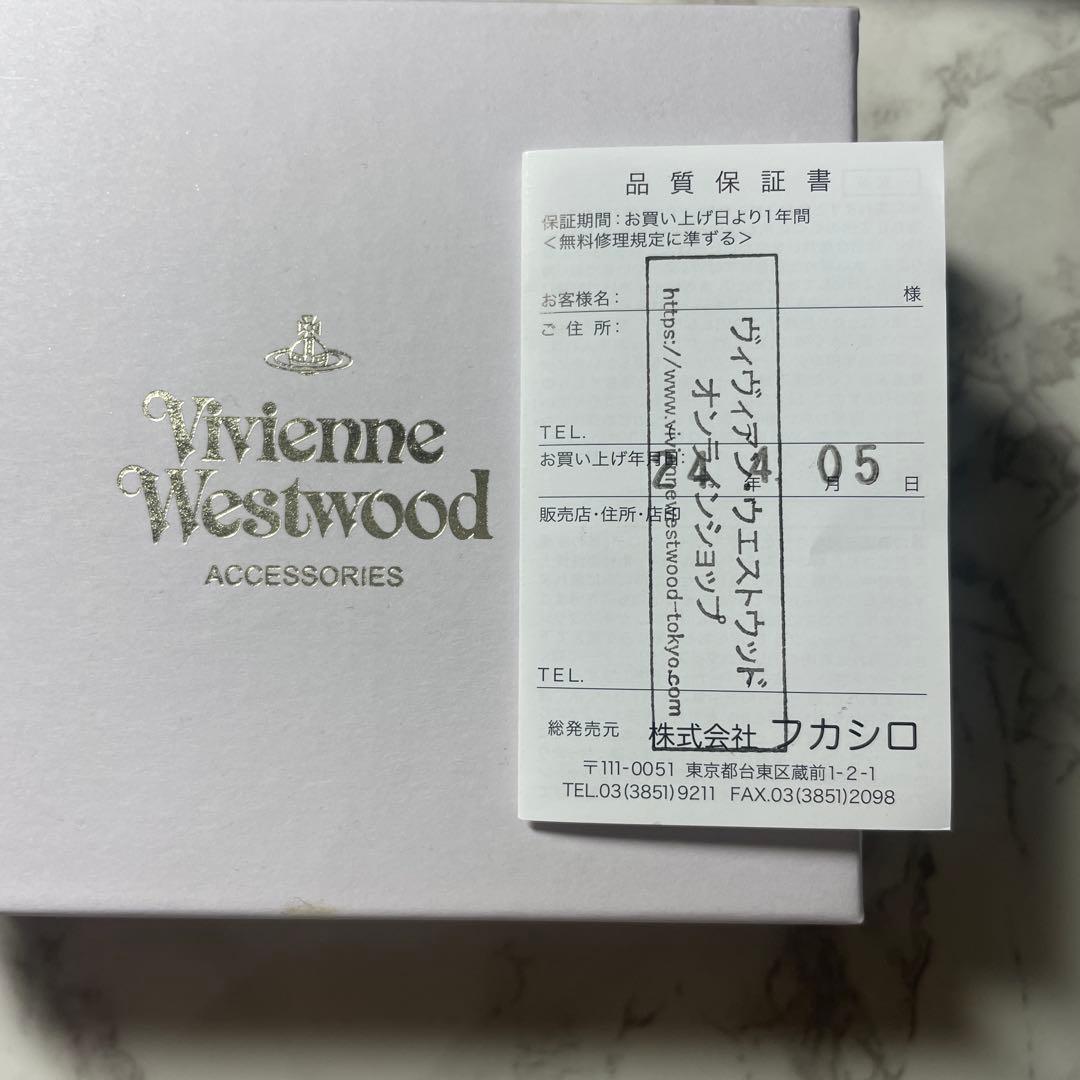 Vivienne Westwood オンライン限定　三つ折り財布 ピンク