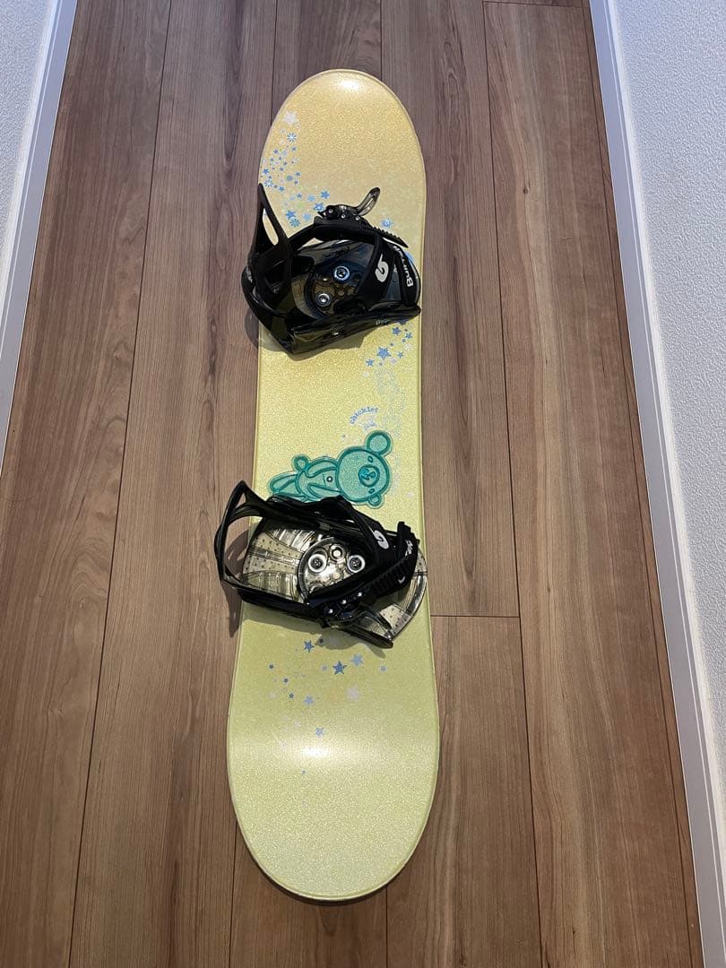 BURTON 101cm キッズスノーボード バインディングセット