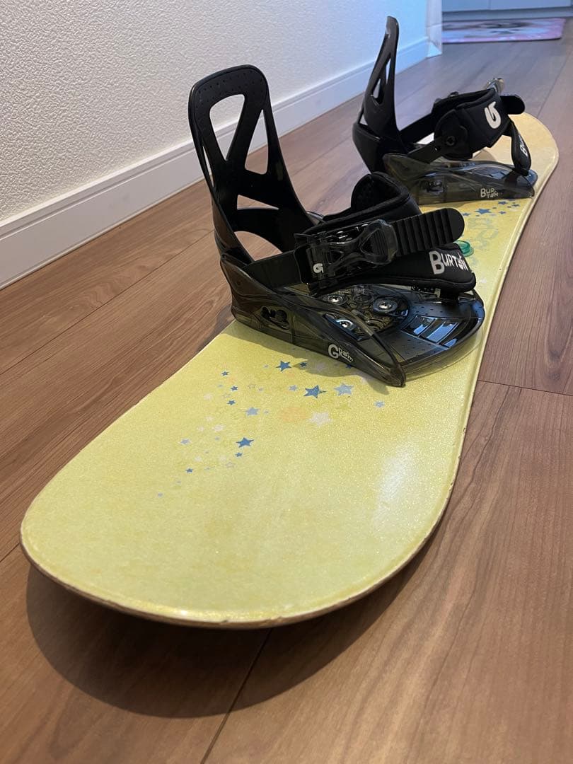 BURTON 101cm キッズスノーボード バインディングセット