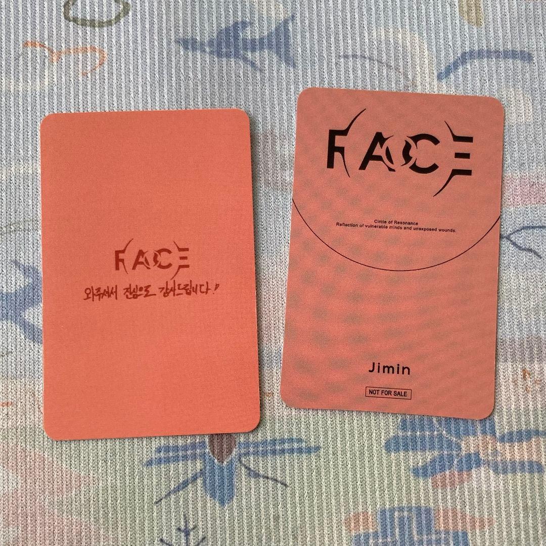 BTS JIMIN ジミン FACE JPFC ラキドロ ユニバ 当選 トレカ