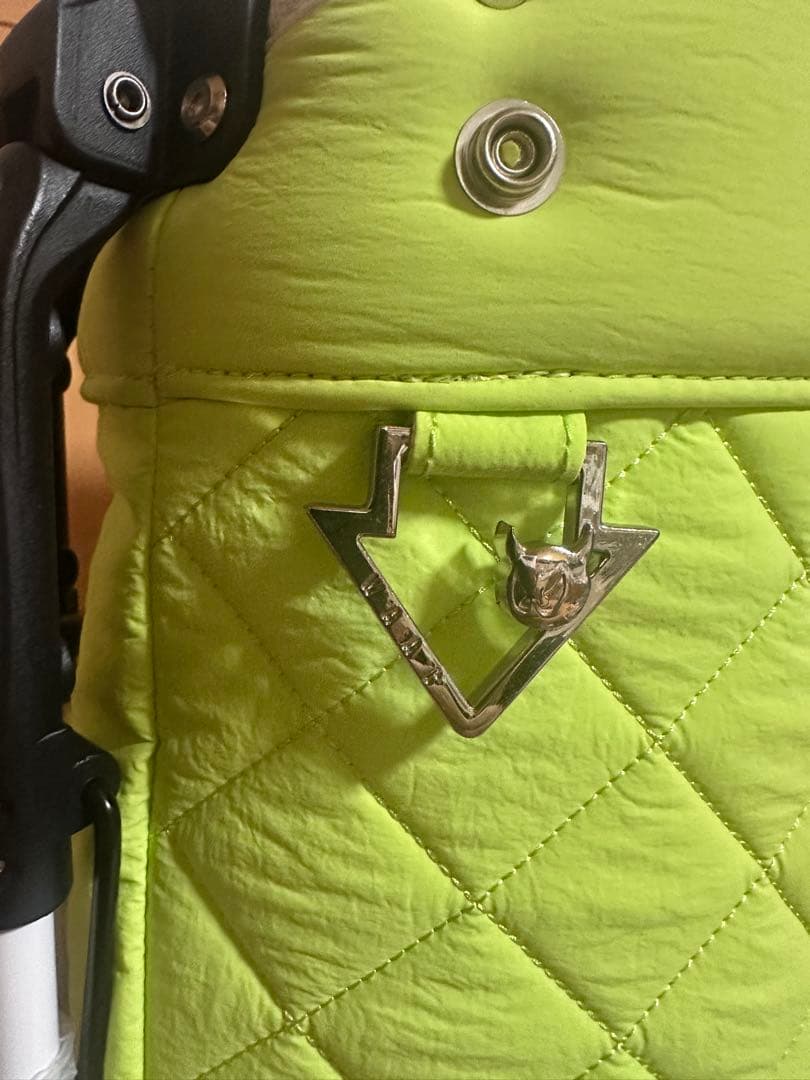 WAACゴルフバッグ ライムグリーン