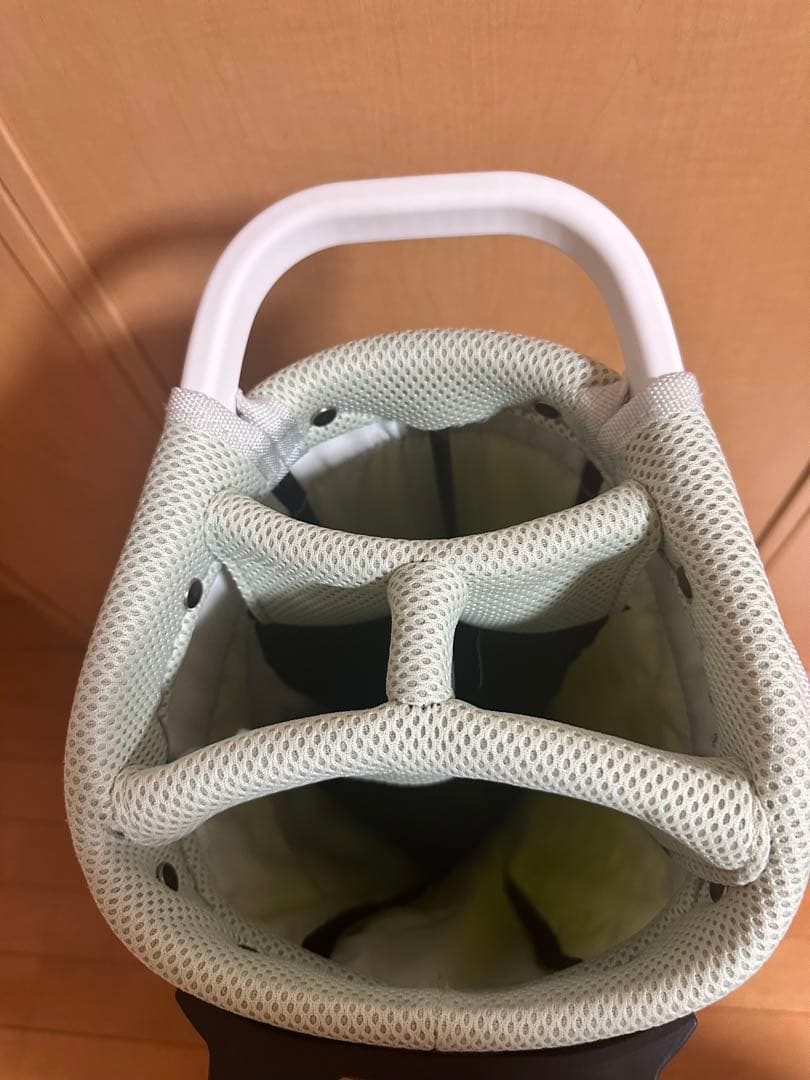 WAACゴルフバッグ ライムグリーン