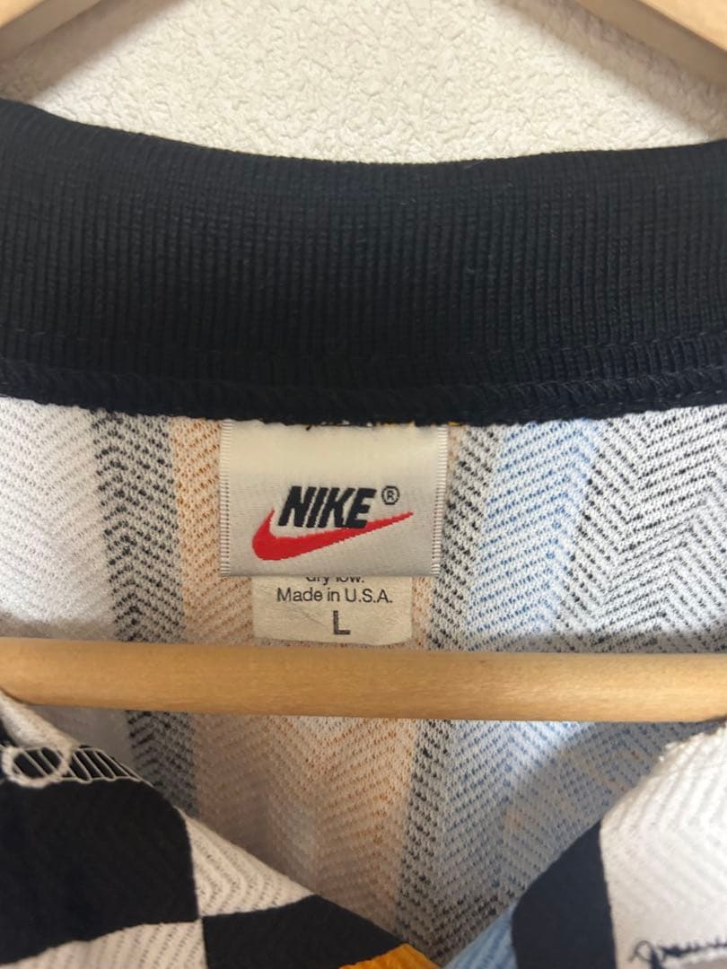 【希少・入手困難・USA製】NIKE 銀タグ ポロシャツ