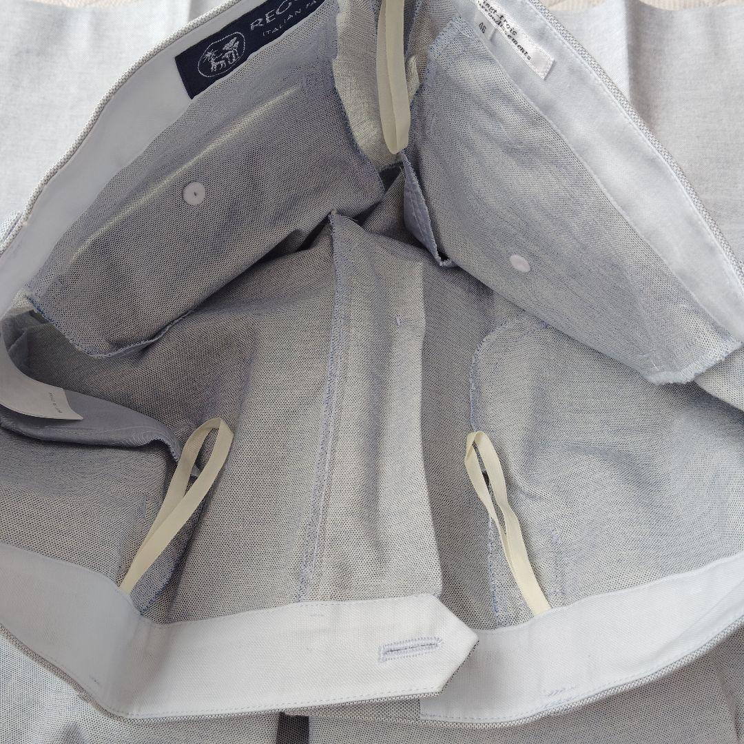 23区 REGGIAINI ノーカラージャケット＆ワイドパンツ 46