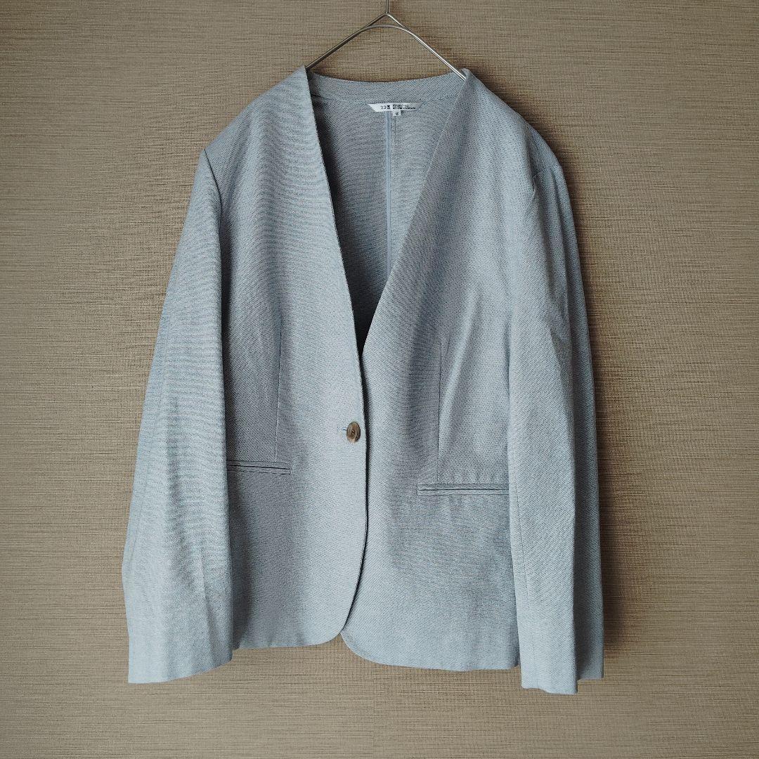 23区 REGGIAINI ノーカラージャケット＆ワイドパンツ 46