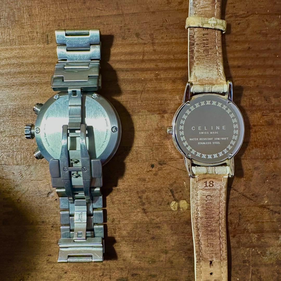 m*u様 ISSEY MIYAKE CELINE 腕時計まとめ　【動作未確認】