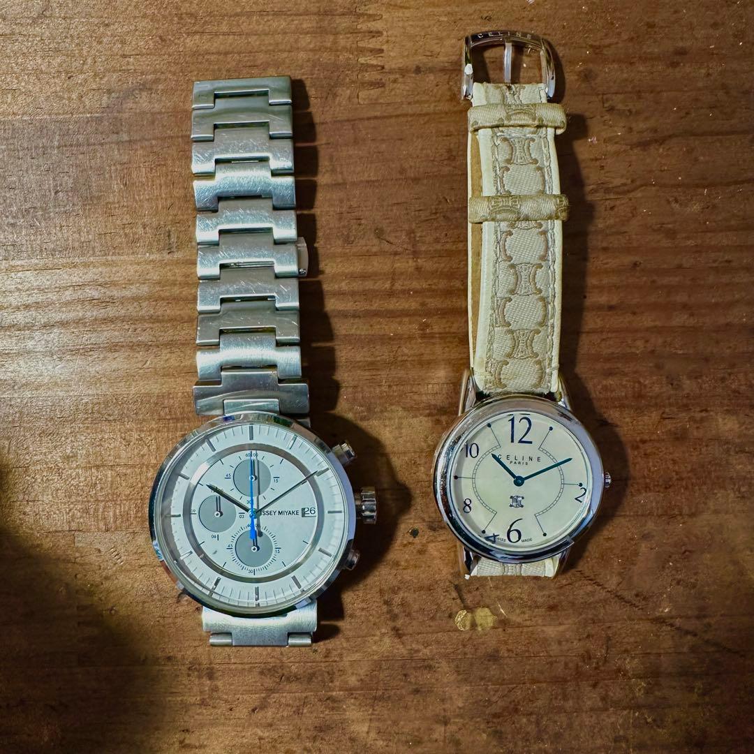 m*u様 ISSEY MIYAKE CELINE 腕時計まとめ　【動作未確認】