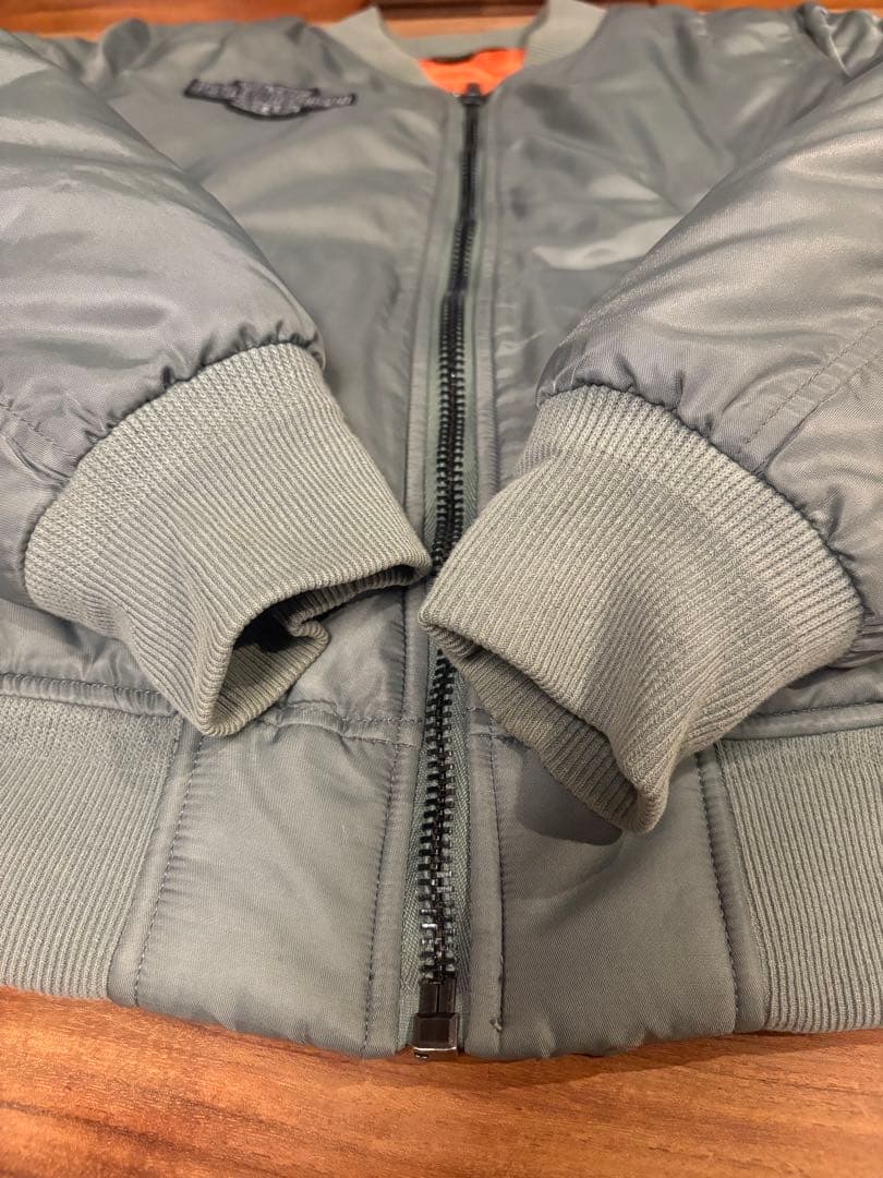 Harley-Davidson MA-1ジャケット オリーブグリーン