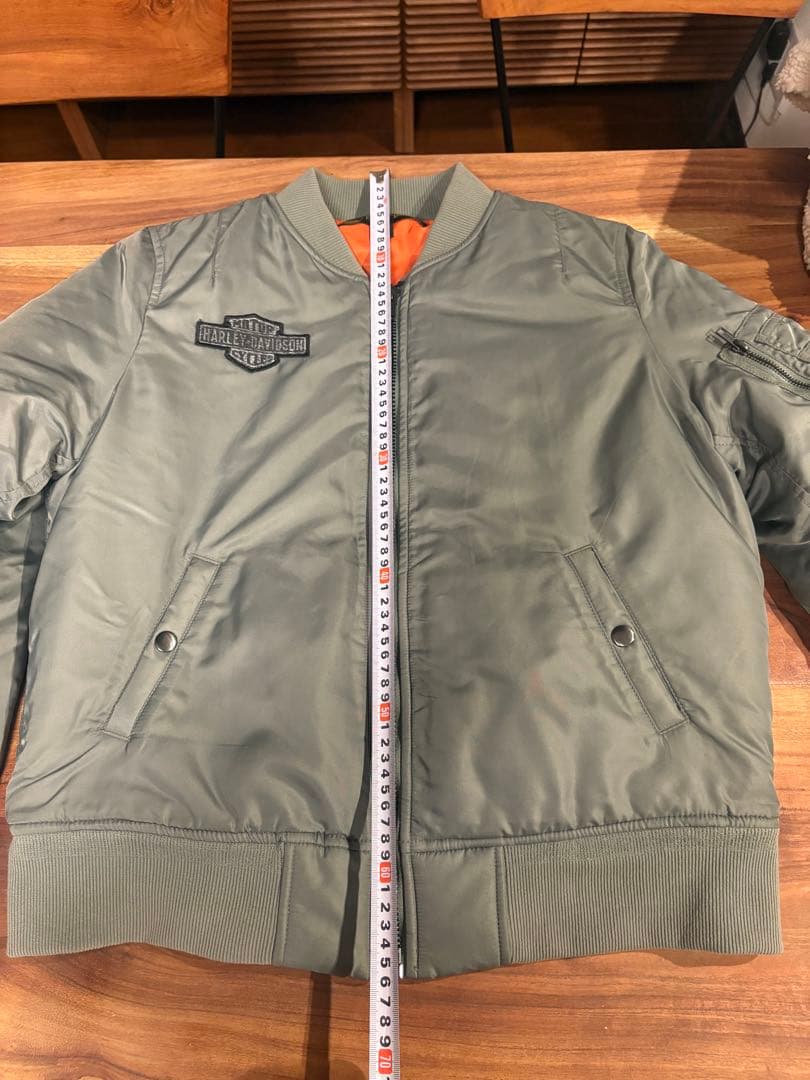 Harley-Davidson MA-1ジャケット オリーブグリーン