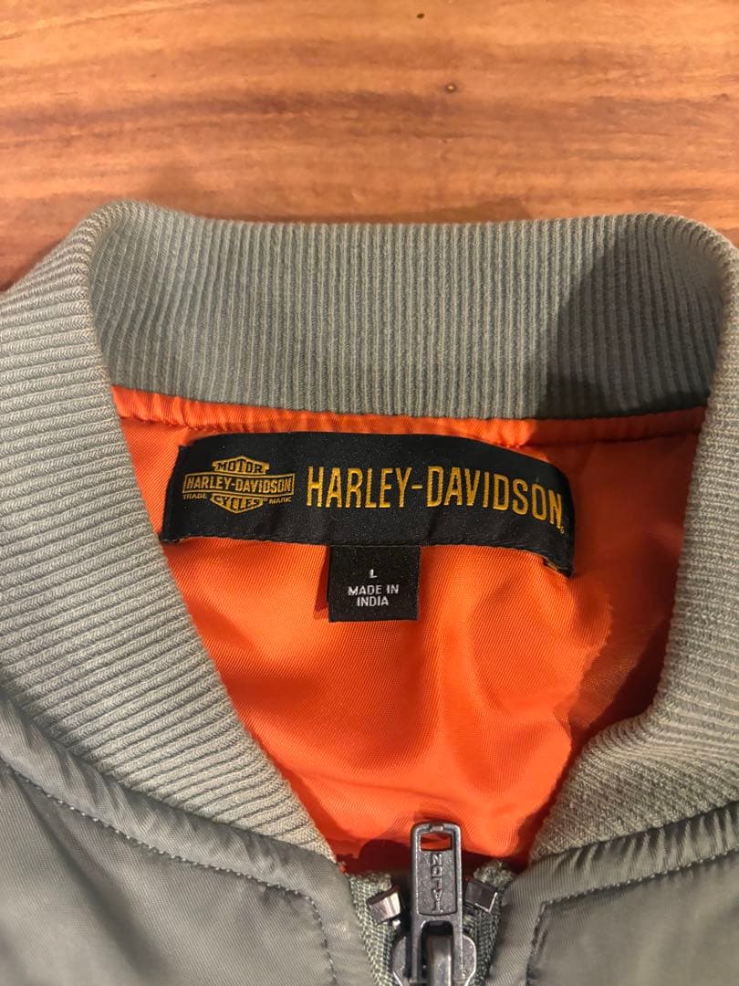 Harley-Davidson MA-1ジャケット オリーブグリーン