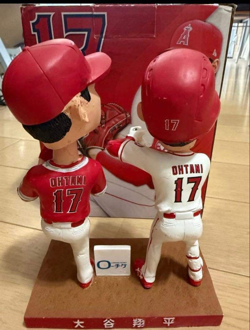 大谷翔平 バブルヘッド　エンジェルス　未使用