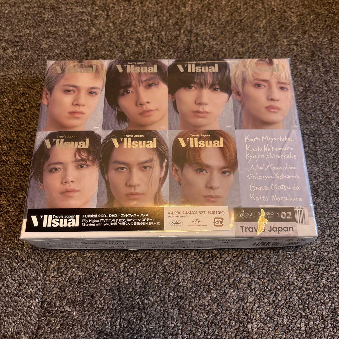 特典付！VIIsual TravisJapan FC限定盤アルバム