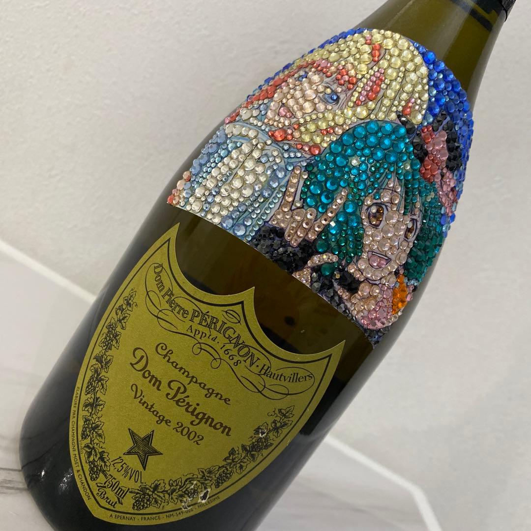 未開封2002ドンペリニョン★マクロスフロンティア★スワロフスキーデコレーション