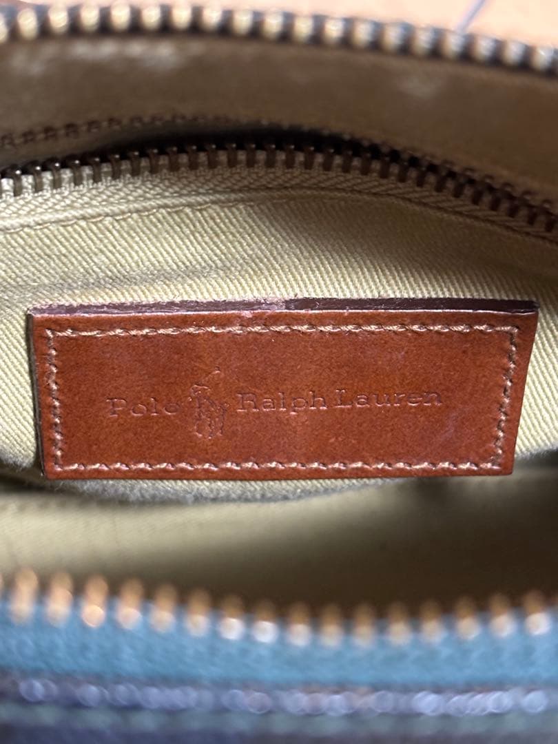 OLD RALPH LAUREN ミニボストン チェック