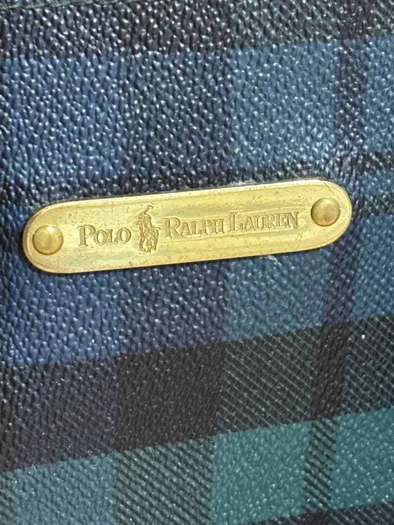 OLD RALPH LAUREN ミニボストン チェック