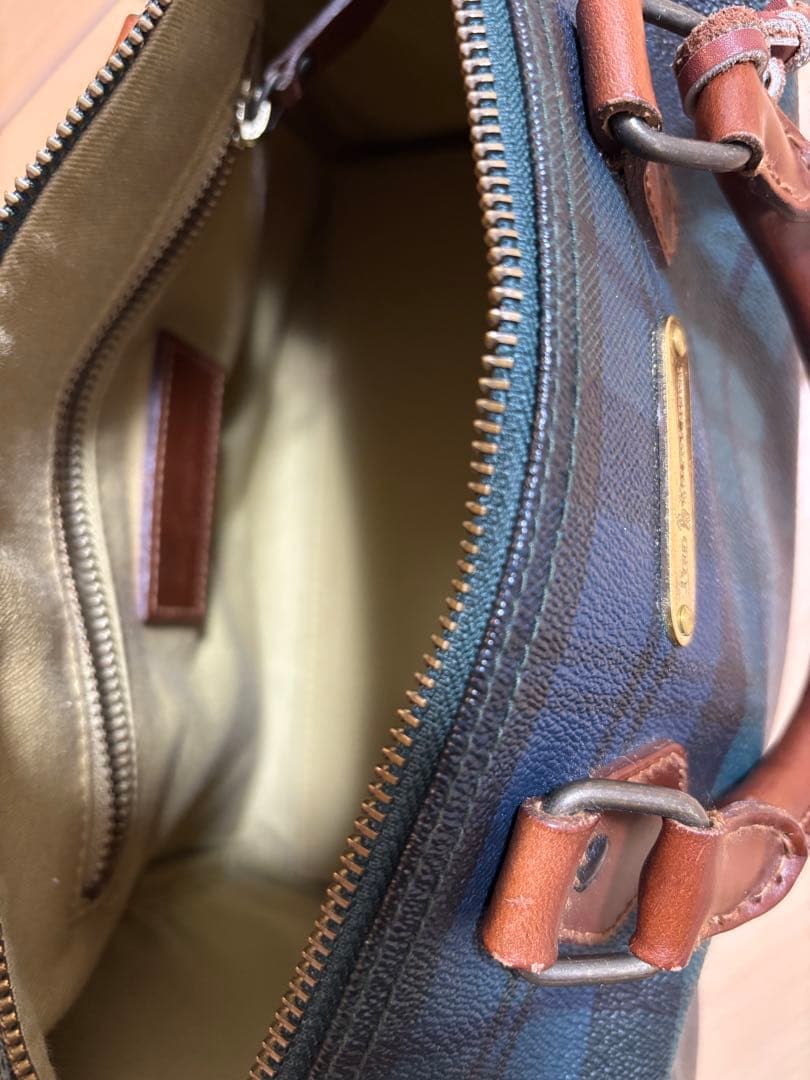 OLD RALPH LAUREN ミニボストン チェック
