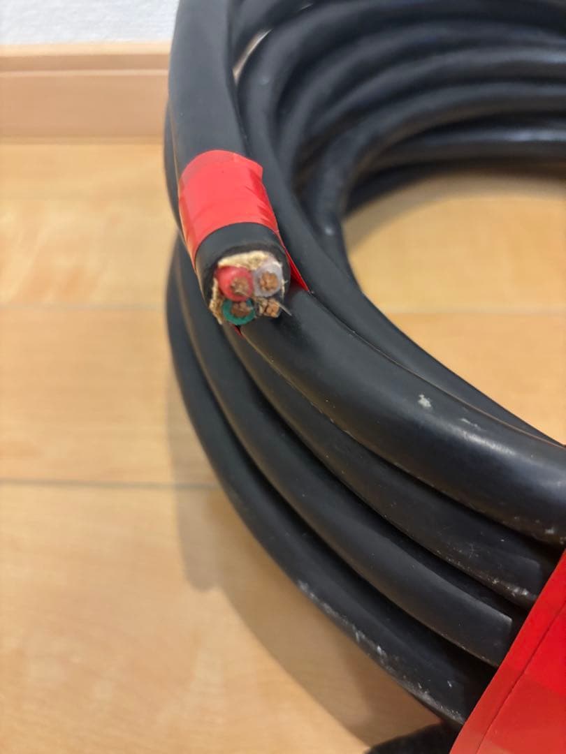 a.j.k.1214CVケーブル　4C X 8SQ と14SQ