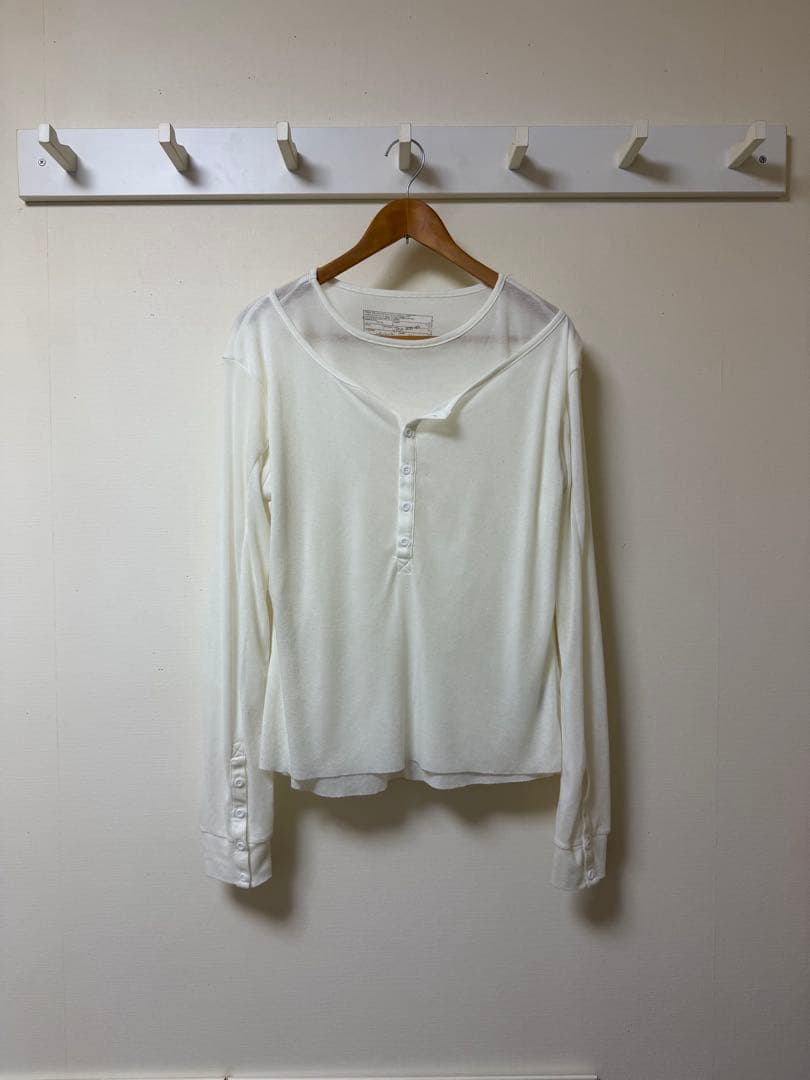 no faith studios double layered ロンT 24aw