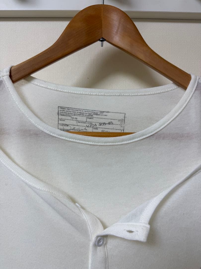 no faith studios double layered ロンT 24aw