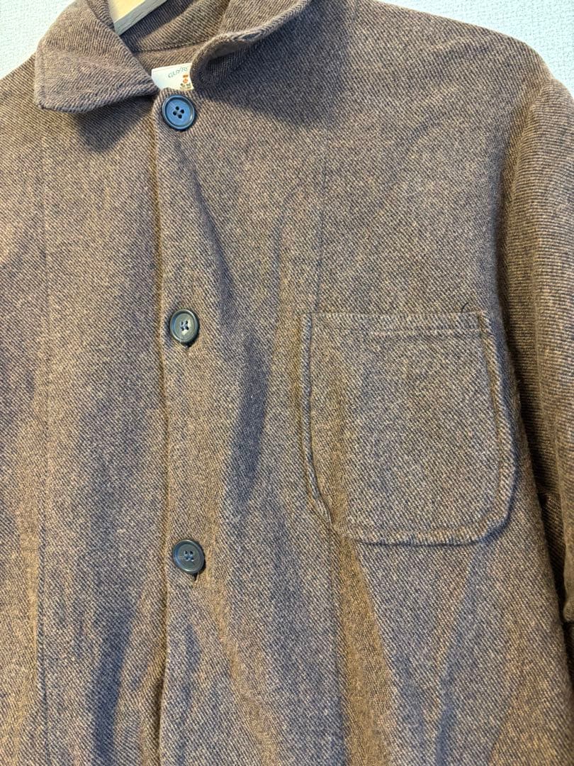 【フォルテラ×ギローバー】コットンフランネル ワークジャケット カバーオール②