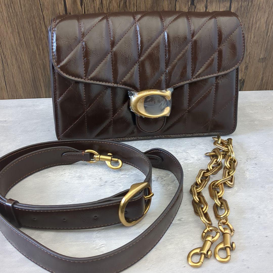 チェーン タビー ショルダー バッグ・キルティング